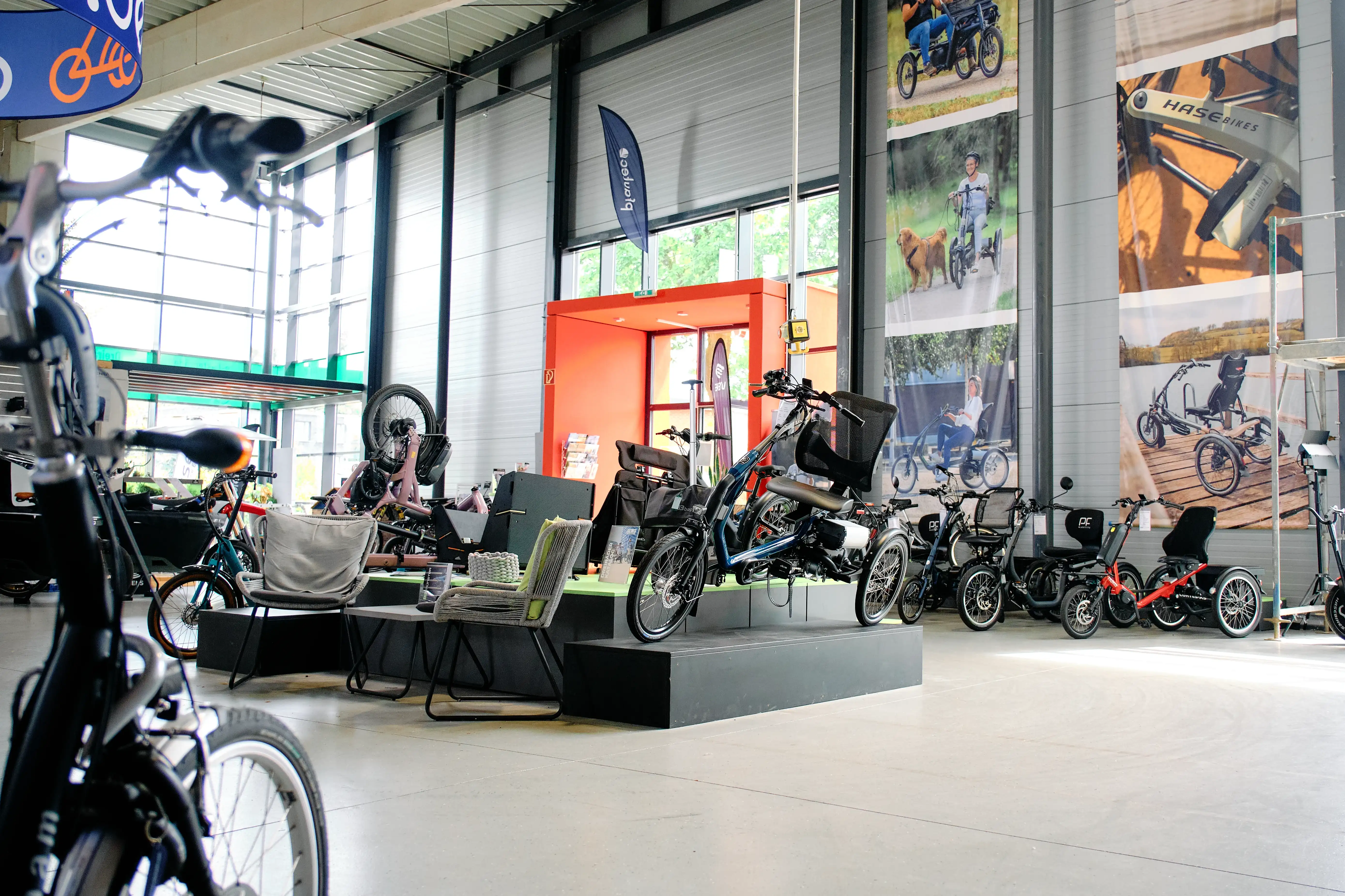 Fahrradladen von Innen