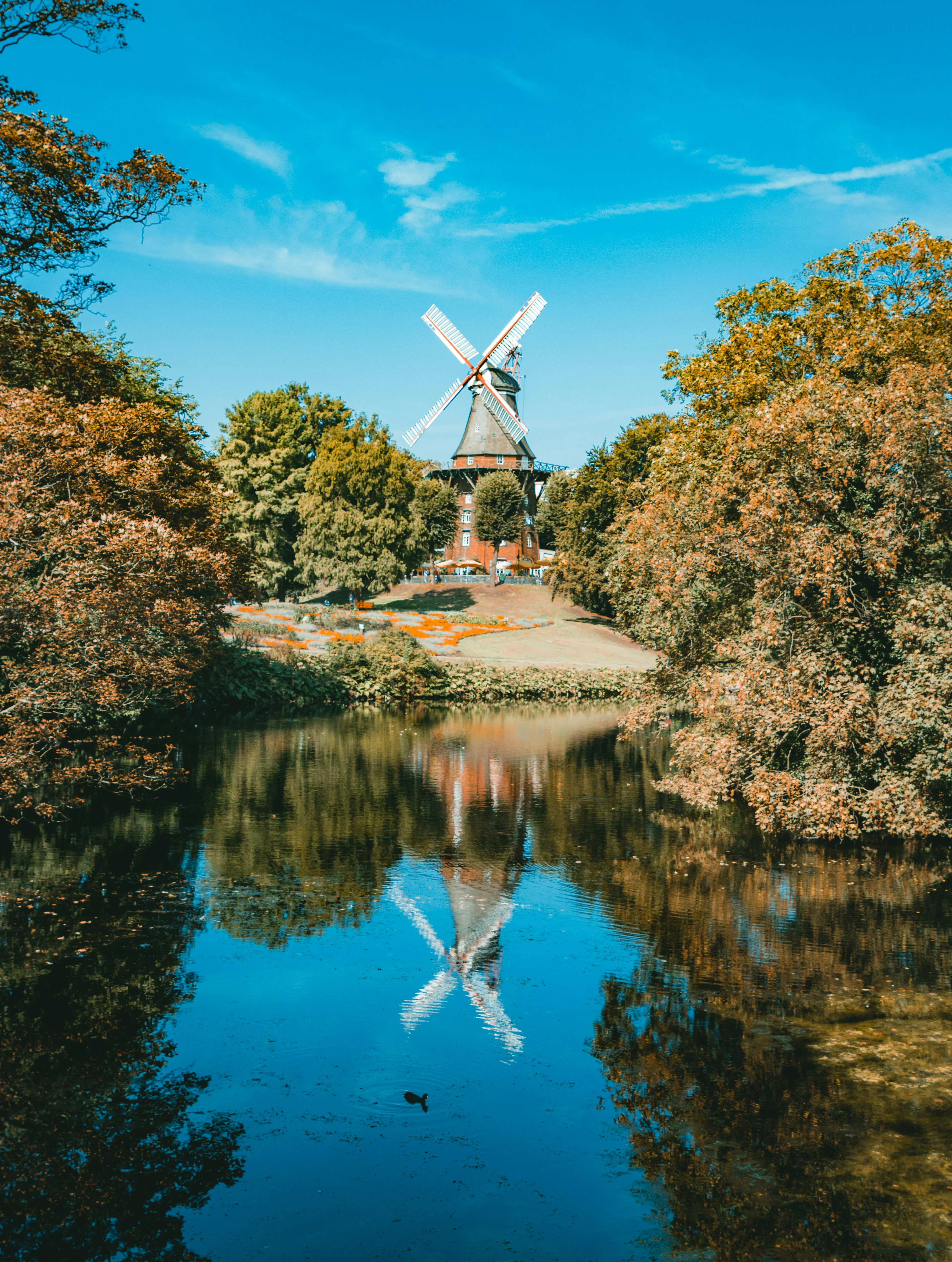 bremen-muehle-vor-wasser-buergerpark
