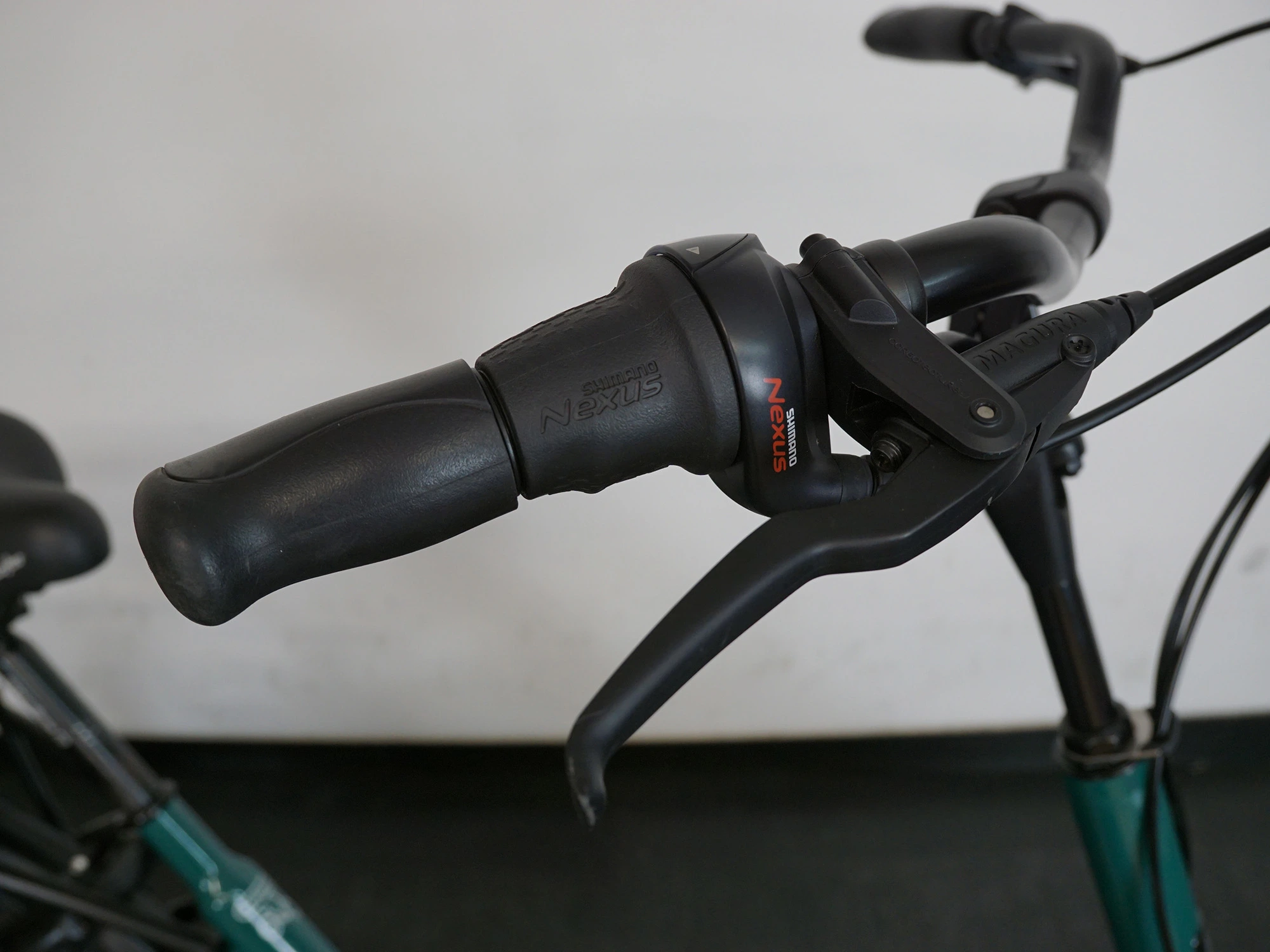 Van Raam Balance Schaltung am Lenkrad