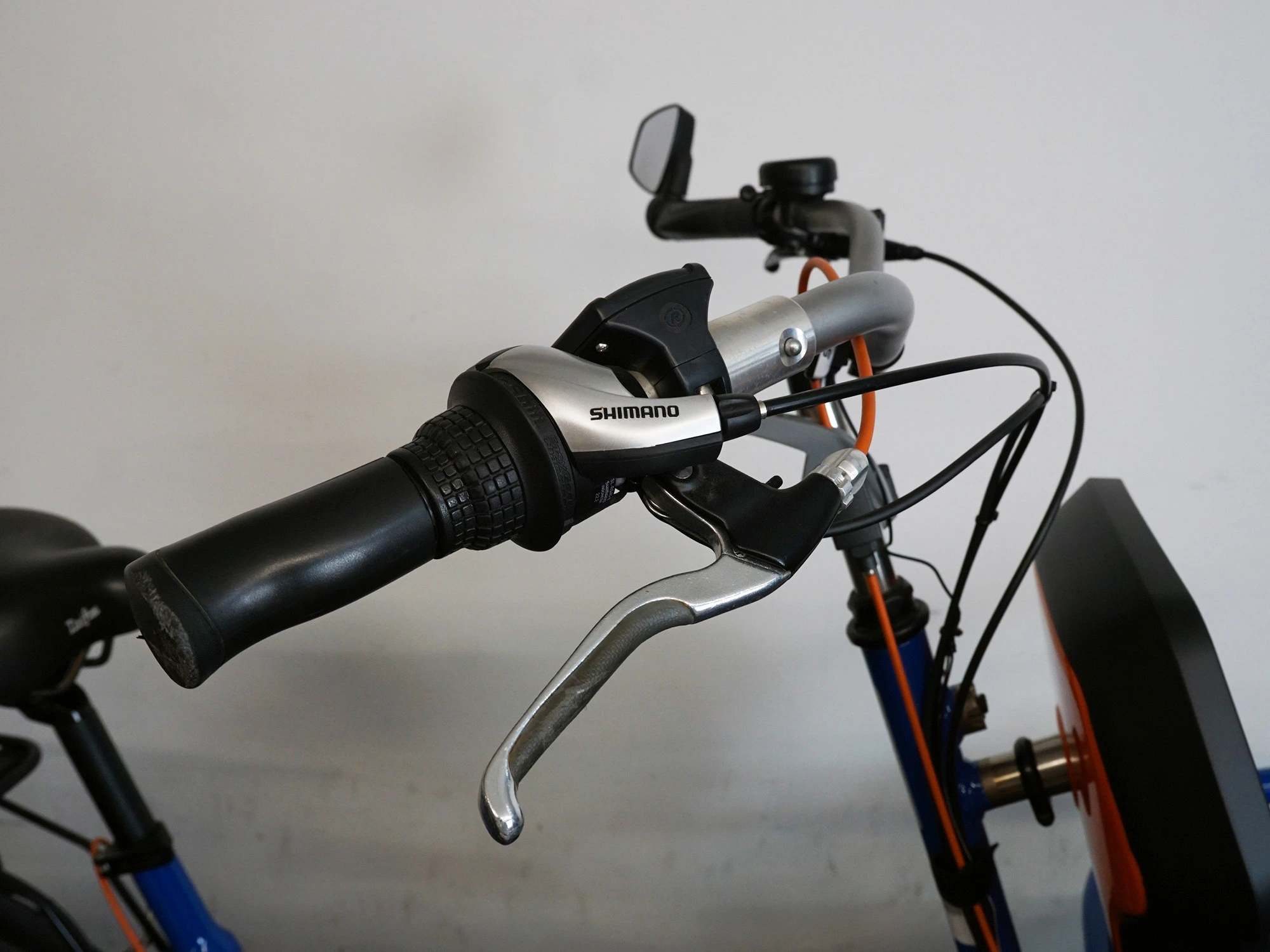 Bremshebel am Lenker