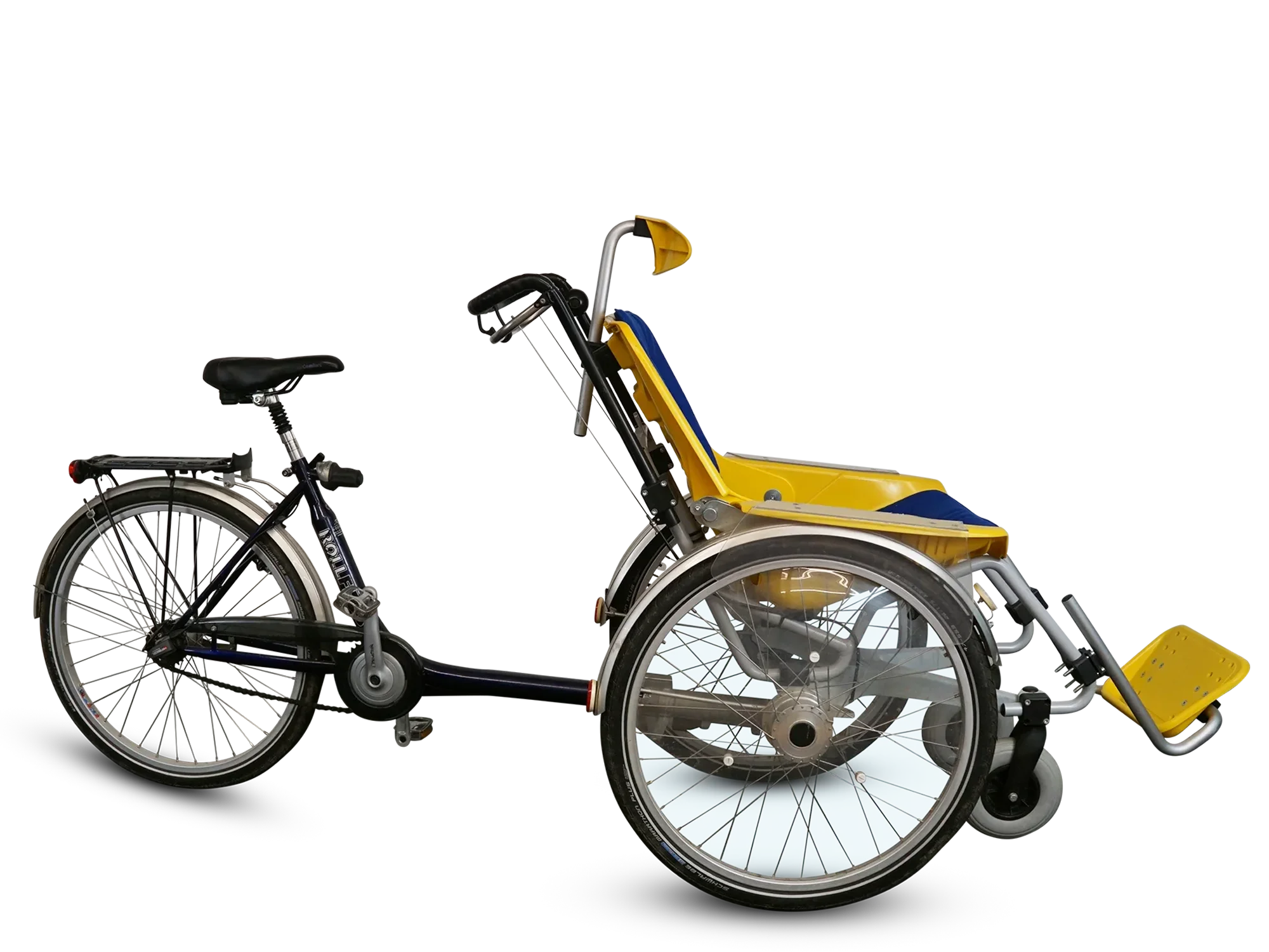 Rollfiets Seitenansicht