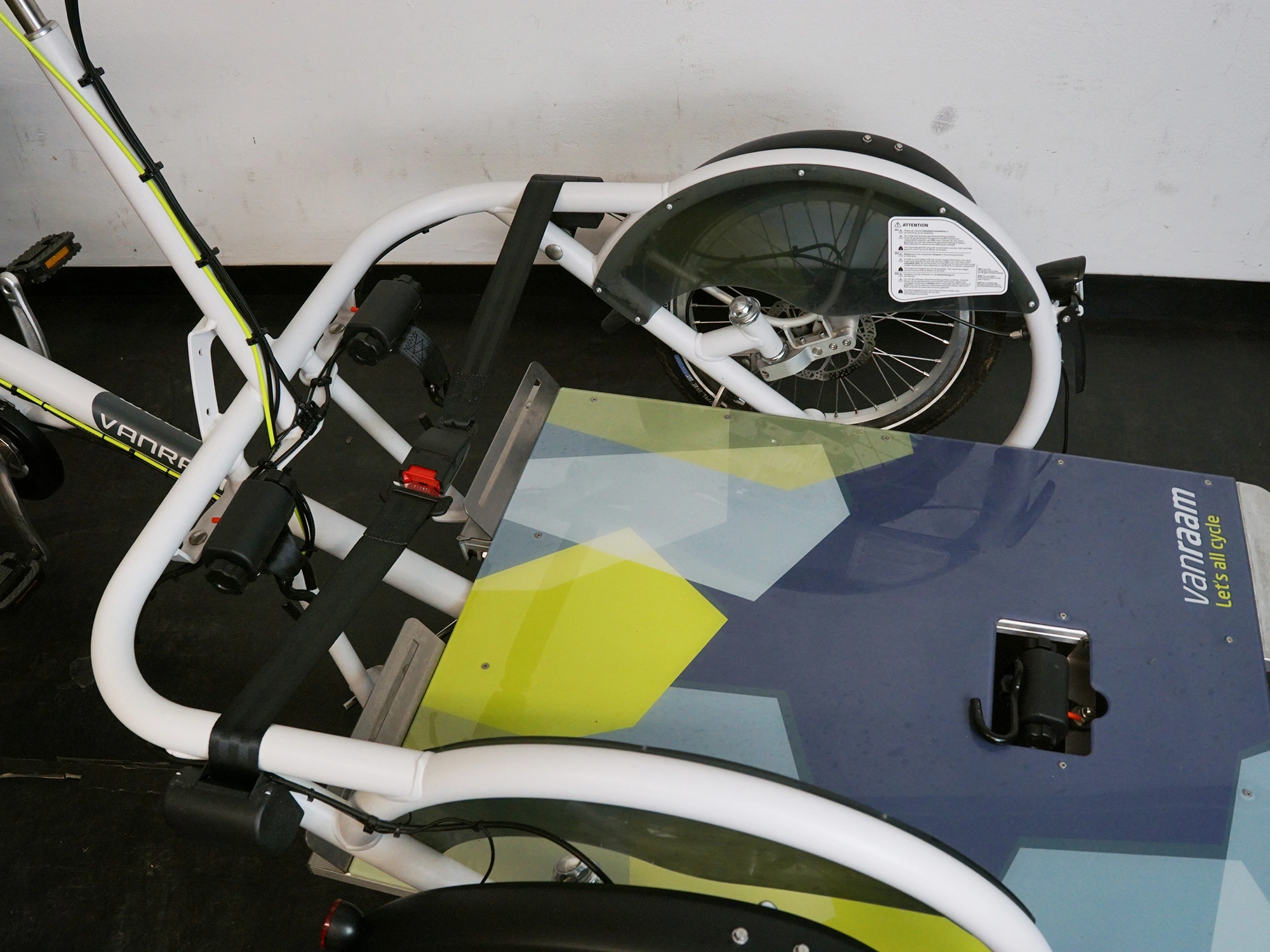 Rollstuhlrad Transportfläche